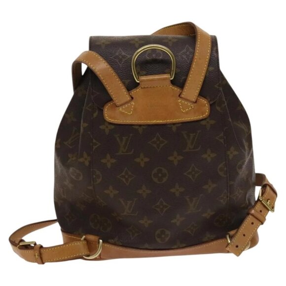 LOUIS VUITTON Monogram Montsouris MM Backpack M51136 LV Auth 117152 main image 16